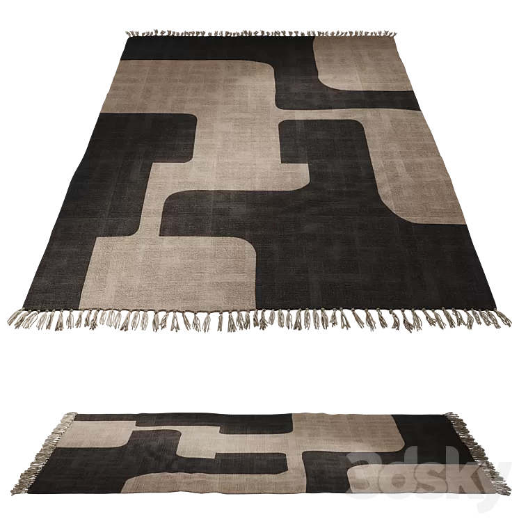 Triba carpet by La Redoute 3D Model Free
