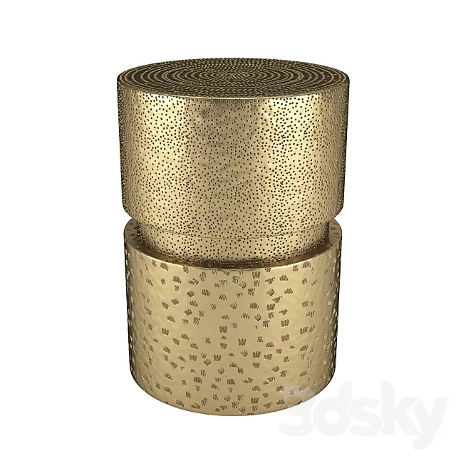 Tribeca Dantone Table 3D Model