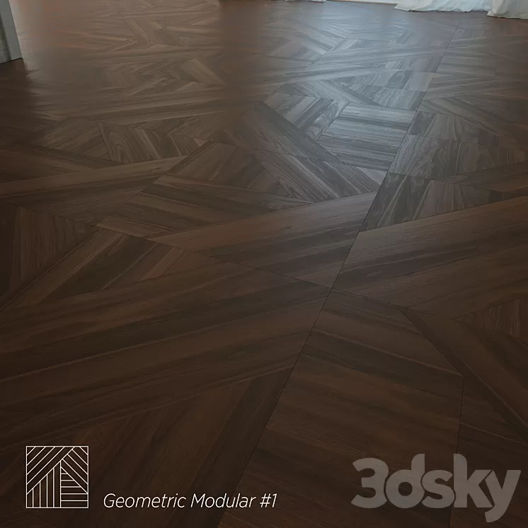 Tribeca Flat Modern Geometric Modular Flooring