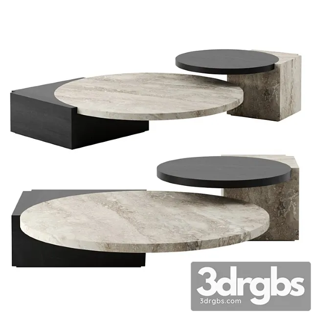 Tribeca Tables by Lee Broom 1 3D Model Free