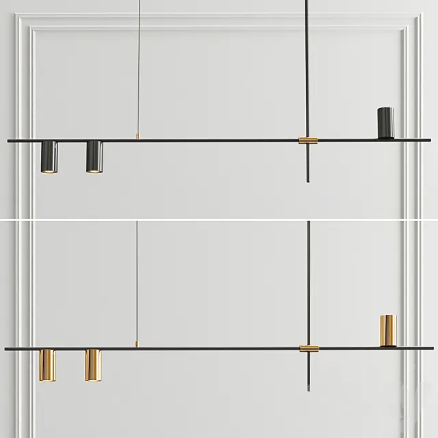 Tribes Ambient Linear Pendant Light Free Download
