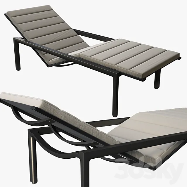Tribu Illum lounger 3DModel