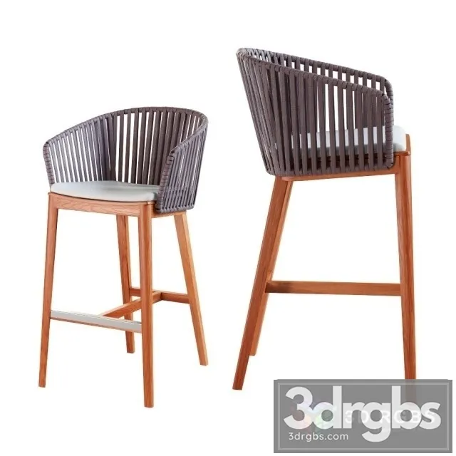 Tribu Mood Sedia Altа 3D Model Free