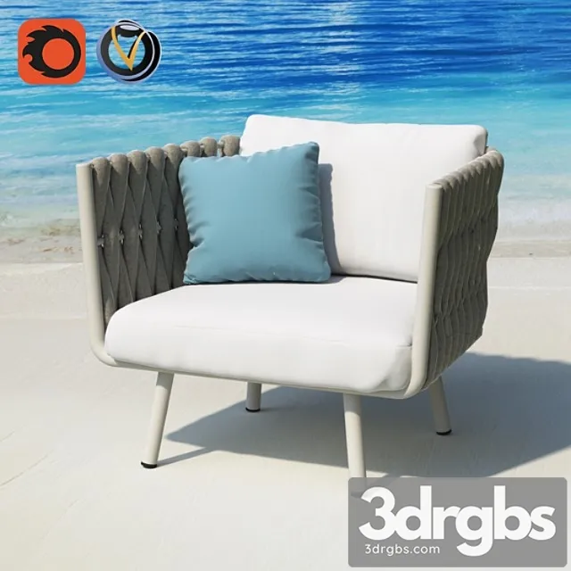 Tribu tosca clubchair 3D Model Free