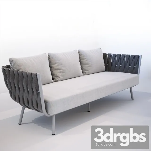 Tribu Tosca Sofa 3D Model Free