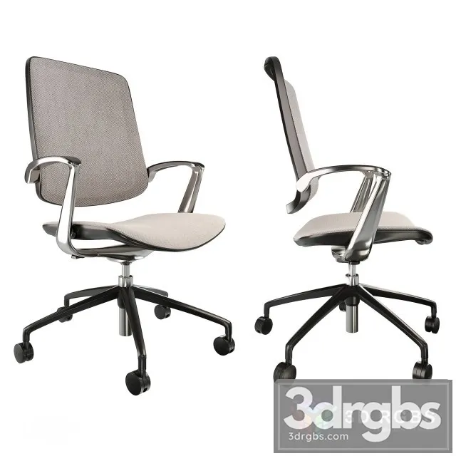 Trinetic Office Chair 3D Model Free