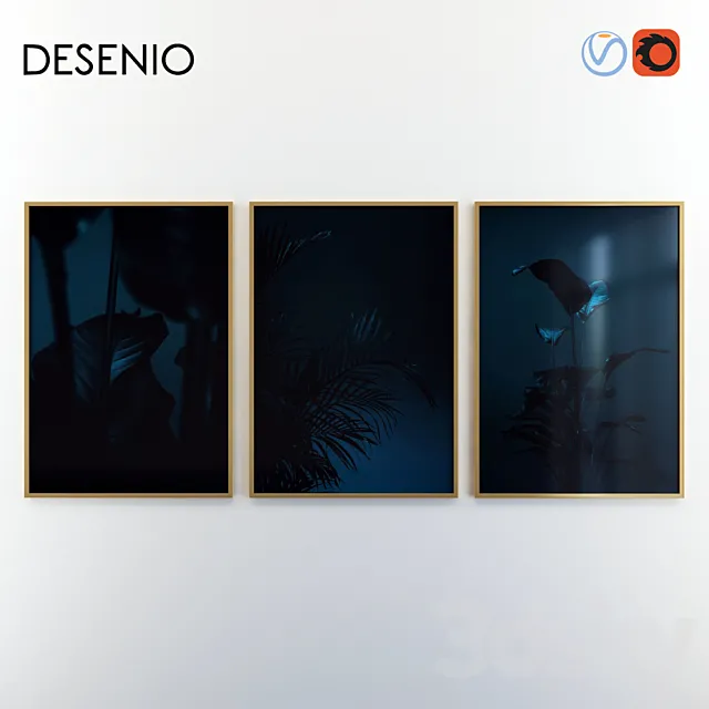 Triple Posters Vol 5 3D Model