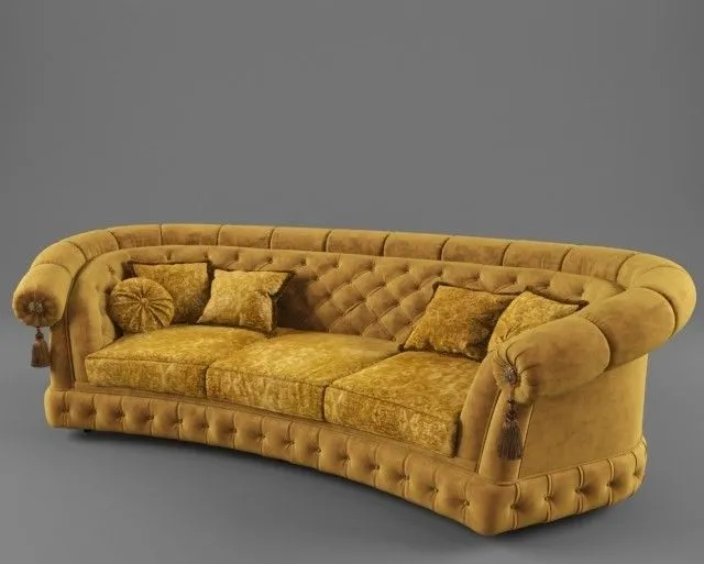 triple sofa Palazzo Estelio 3D Model