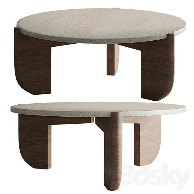 TRIPOD COFFEE TABLE 3D Model