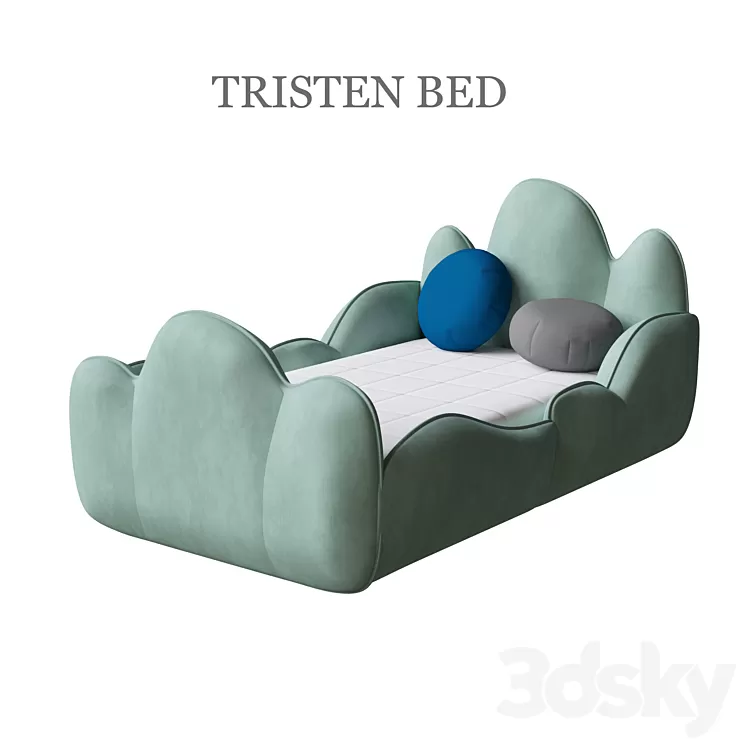 tristen bed 3D Model