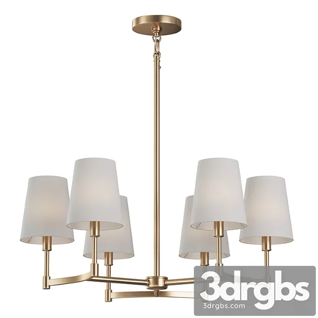 Triton 6 Light Dimmable Classic 3D Model Free