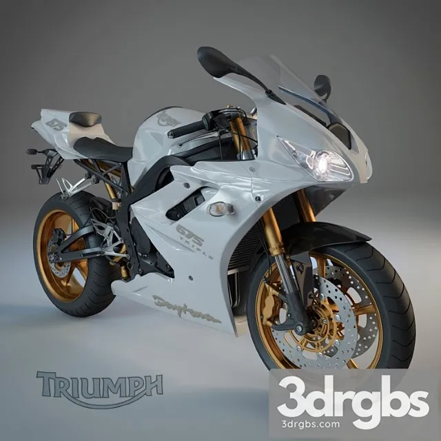 Triumph Daytona 675 SE 3D Model Free
