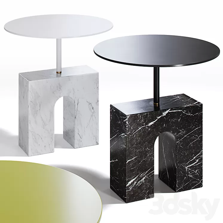 Triumph Side Table by Aparentment 3D Model