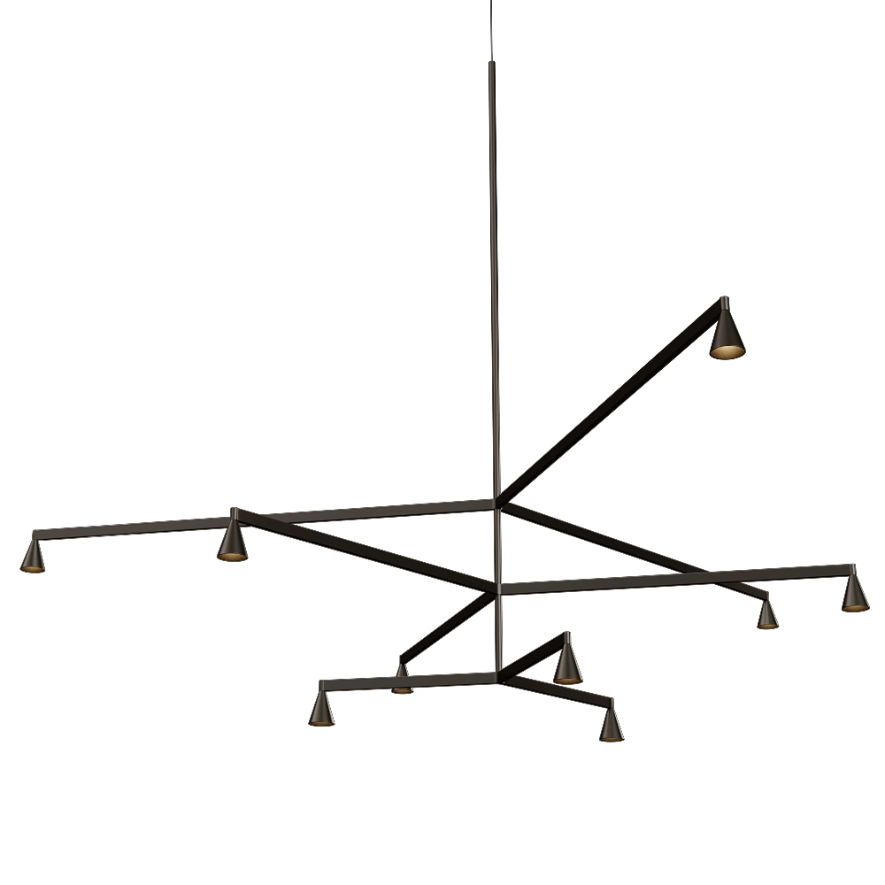 Trizo21 - Penadnt lamp Austere-Chandelier 3Y 3D Model