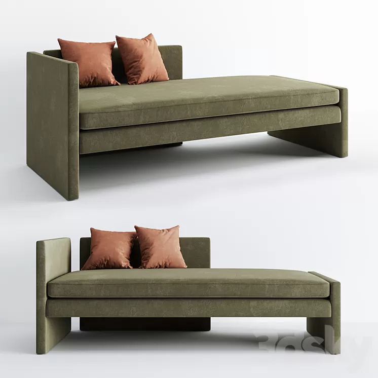 TRNK ANGLE CHAISE 3D Model