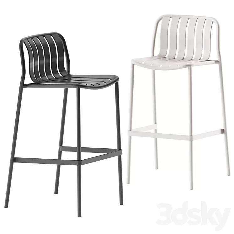 Trocadero Bar Stool by Talenti / Bar stool 3D Model Free