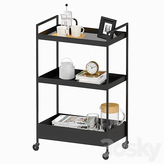 Trolley Ikea Nissafors 3D Model