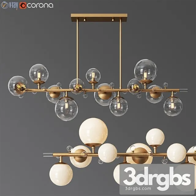 Troon chandelier - arteriors 3D Model Free