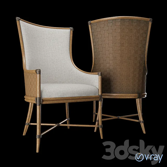 Tropical - BALFOUR HOST CHAIR 3DModel