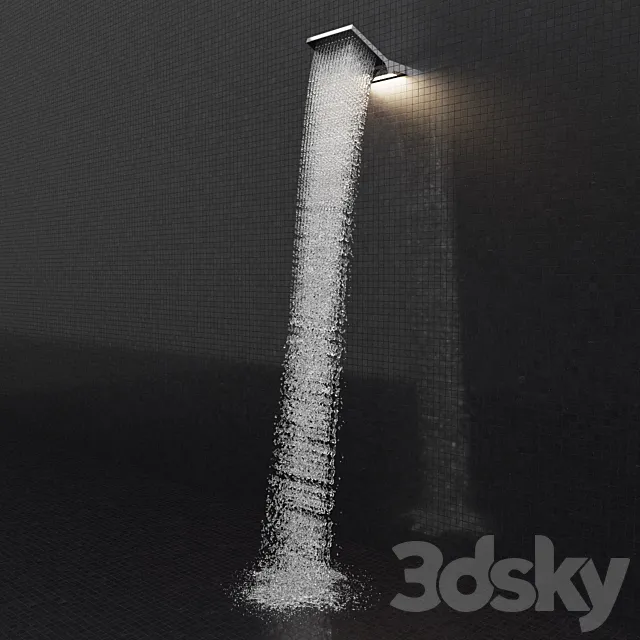 TROPICAL SHOWER-LAKE Z94162 ZUCCHETTI DOCCE 3DModel