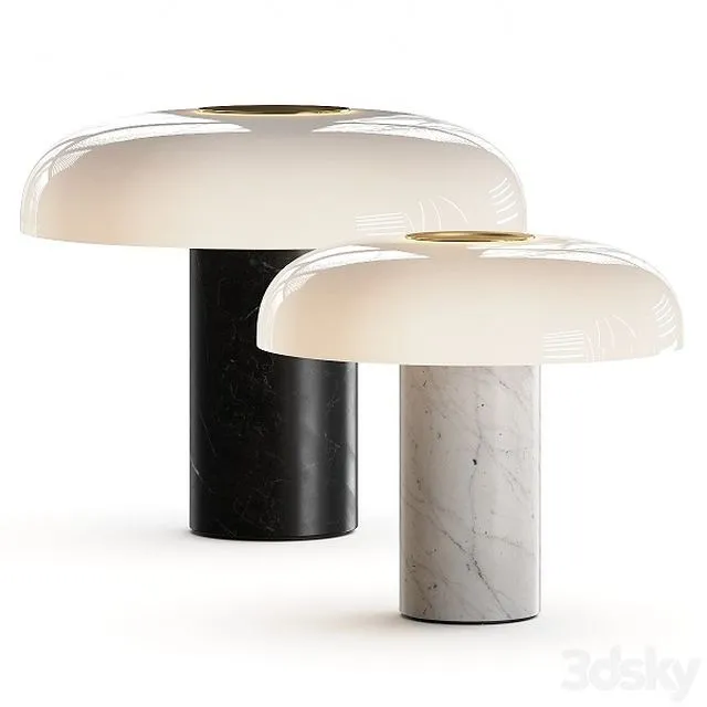 Tropico FontanaArte Table Lamp 3D Model