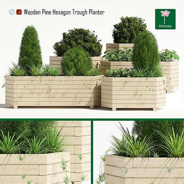 Trough planter Free Download