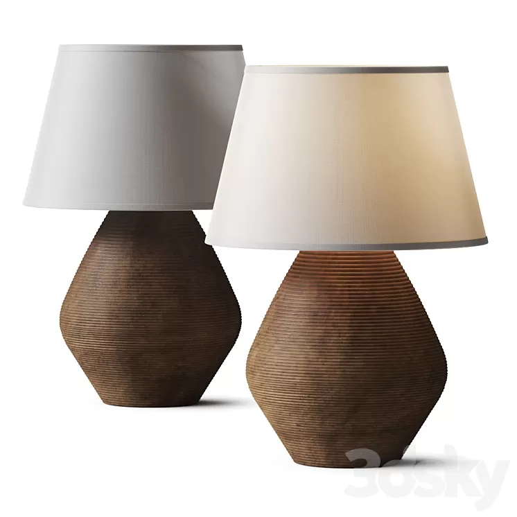 Troy Lighting Calabria Table Lamp 3D Model Free