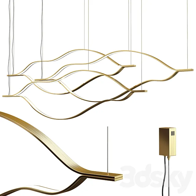 Trudy pendant lights 3D Model