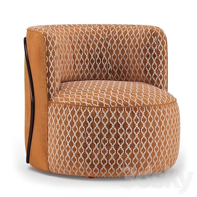 Trussardi Casa Armchairs 3D Model