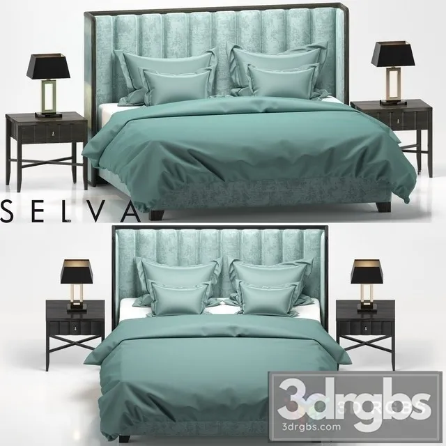 Trust Selva Bed 3D Model Free