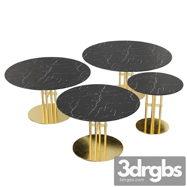 Ts column dining table 2 3D Model Download