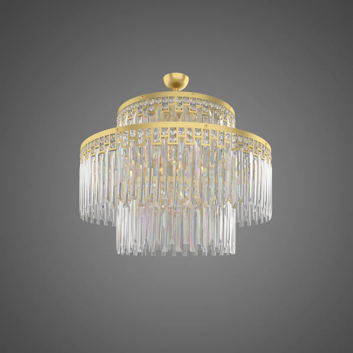 TTC Light - Chandelier 3D Model
