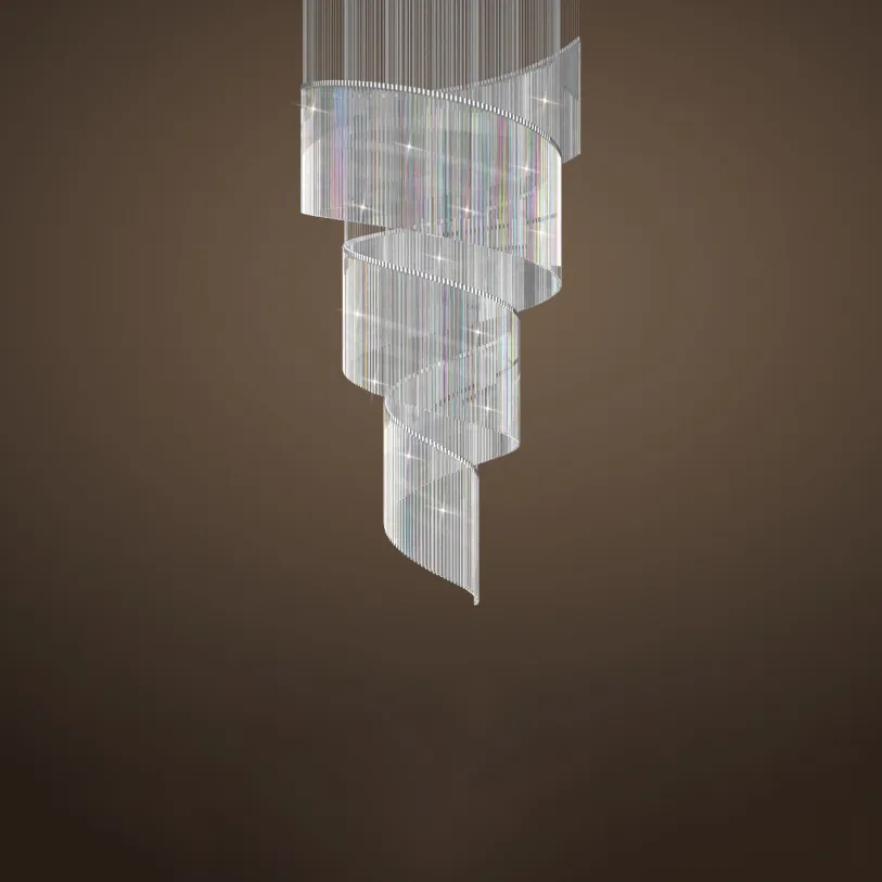 TTC Light - Chandelier Vortice 3D Model
