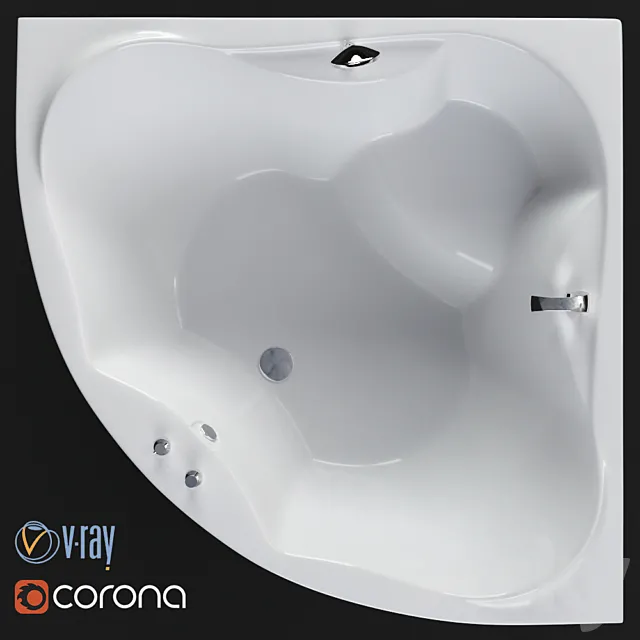 Tub "Sandra" from the company Radomir 3DModel
