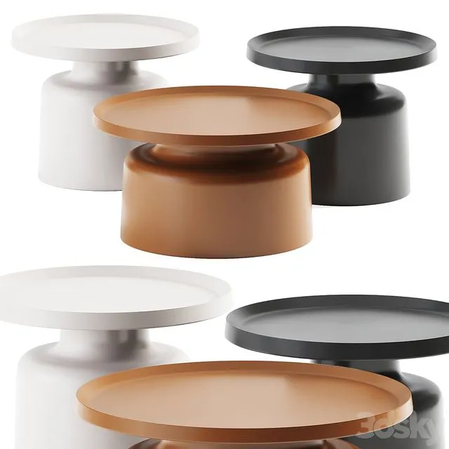 Tuba Cosmorelax Coffee Tables 3D Model