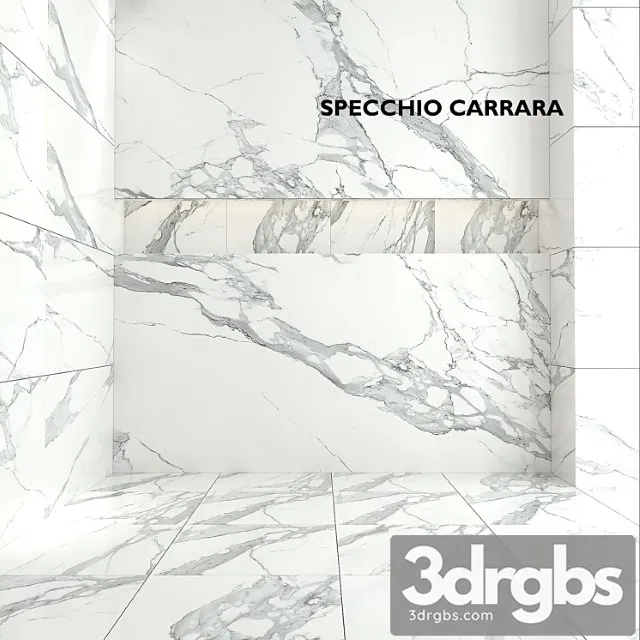 Tubadzin monolith specchio carrara 3D Model Free