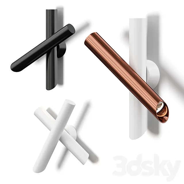 Tubes 2 Nemo Wall Lamp 3DModel