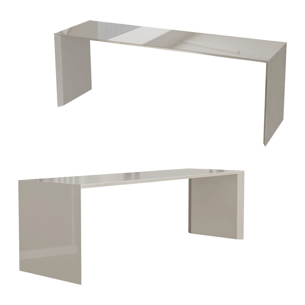 Tubes  - Bench Square 3D Model