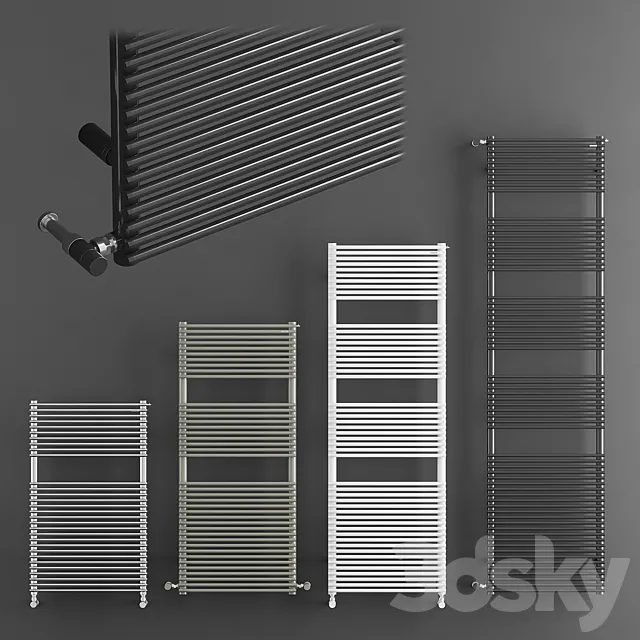 Tubes radiatori basics 14 3DModel