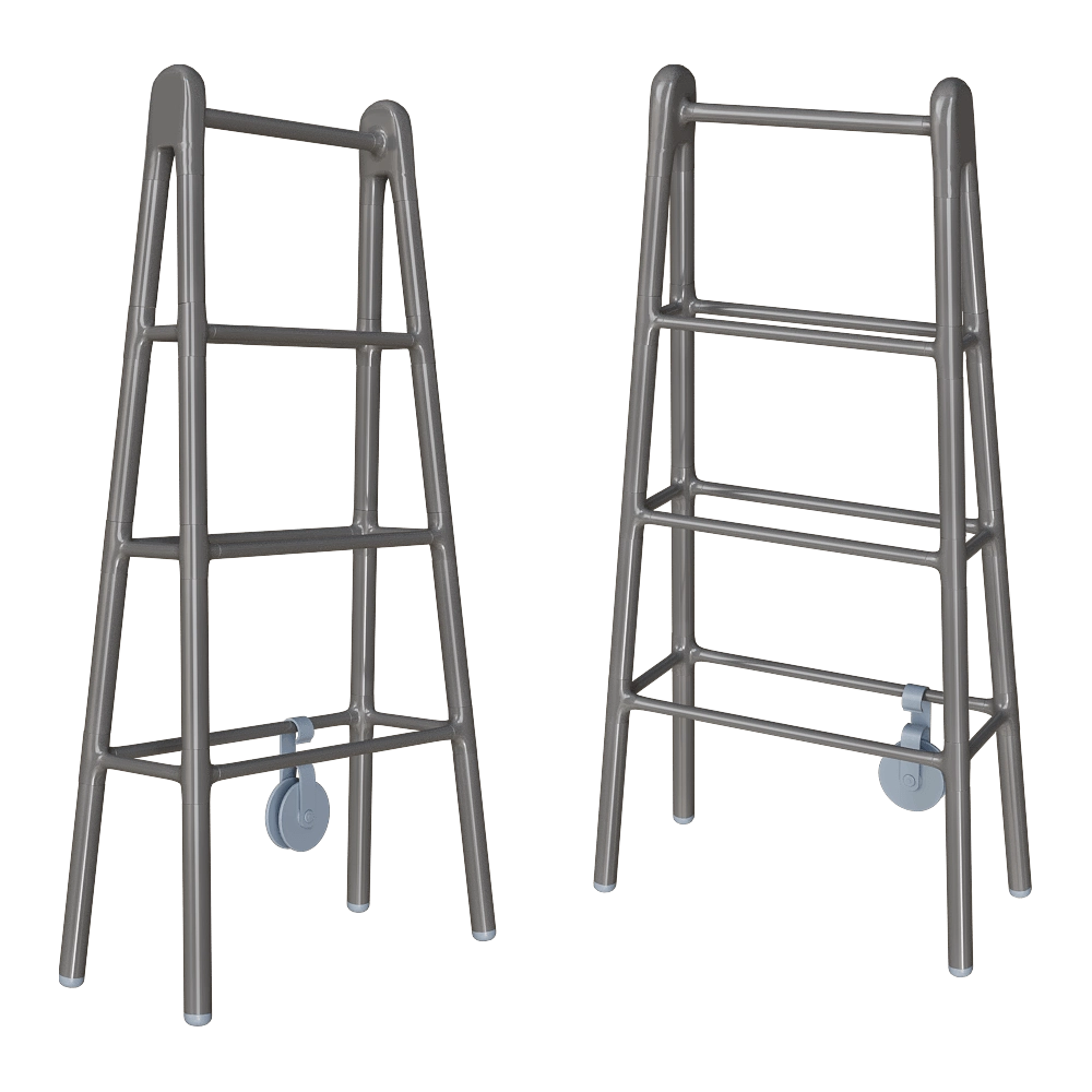 Tubes  - Towel rail Scaletta 3D Model