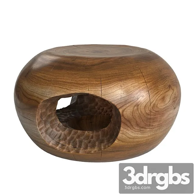 Tucker Robbens Pierced Pouf 3D Model Free