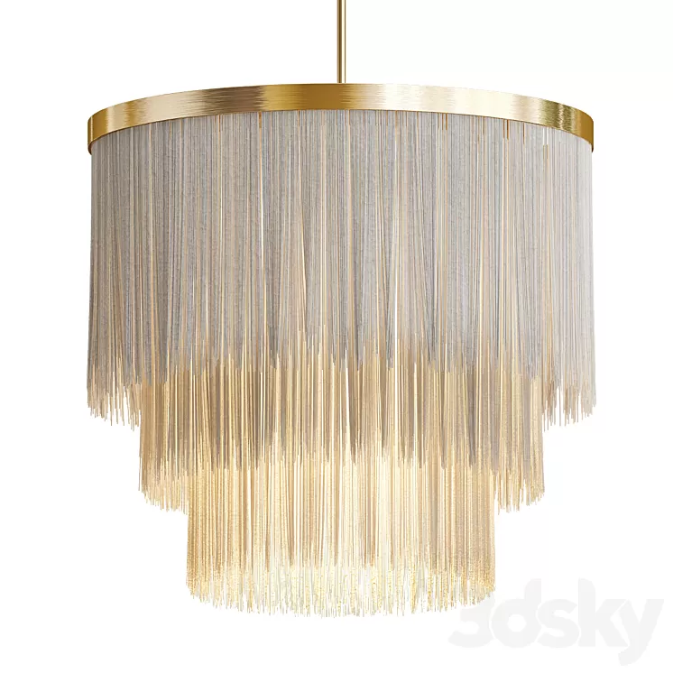 Tuckton Pendant Light 3D Model Free