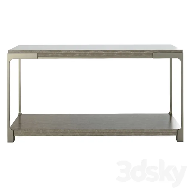 Tudor console by holly hunt 3DModel