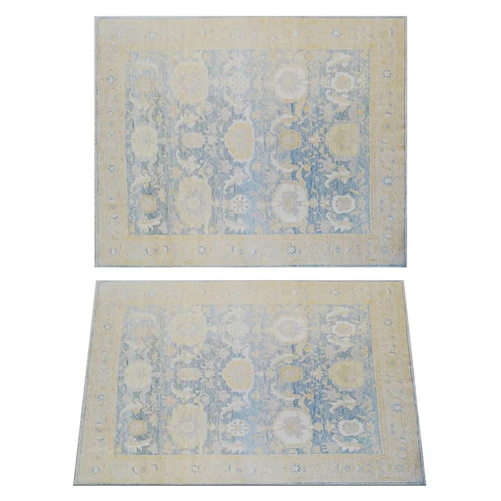 Tufenkian Carpets - Sebastia Blue 3D Model