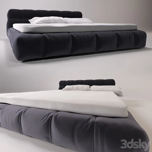 Tufty bed 3D Model
