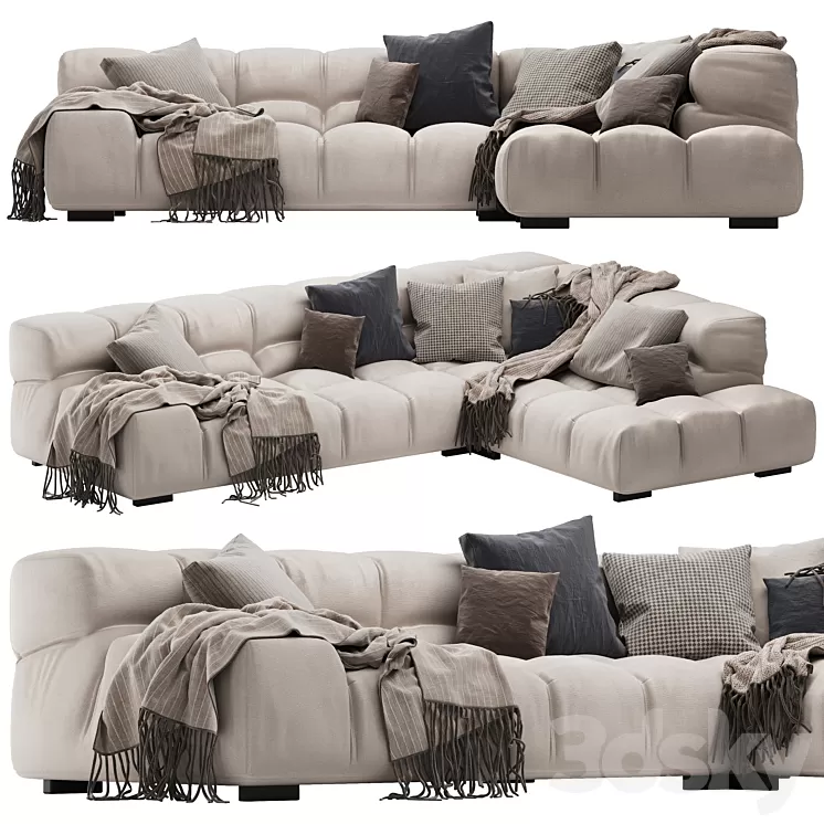 Tufty Time B&B Italia TT032 3D Model Free