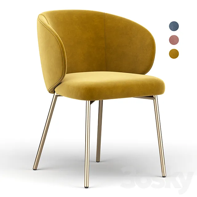 Tuka Chair 3D Model