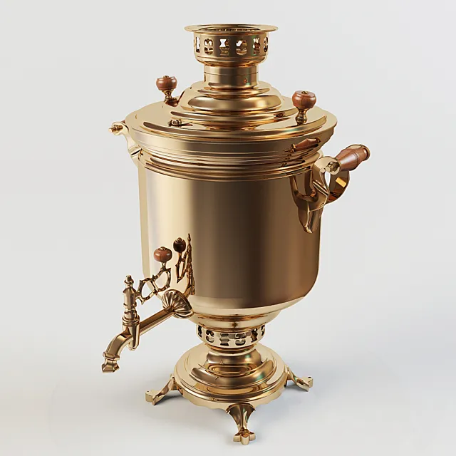 Tula Samovar 3D Model