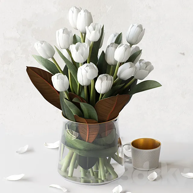 Tulips 3D Model