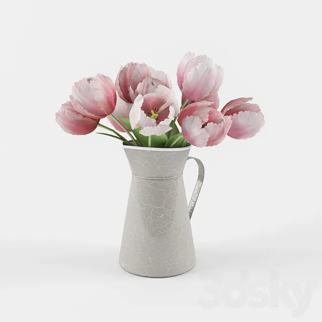 Tulips 3D Model